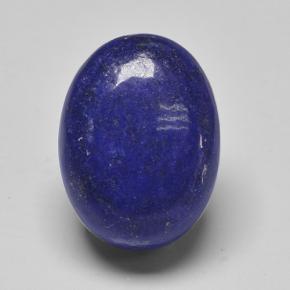 Deep Egyptian Blue Лазурит Камень - 12.6ct Овал Кабошон (ID: 499147)