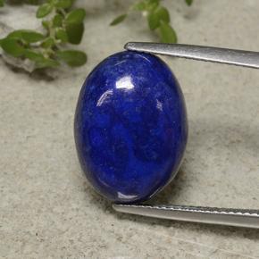 10.2ct Oval Cabochon Blue Lapis Lazuli Gem for sale 10.2ct Oval Cabochon Blue Lapis Lazuli Gem (ID: 499157)