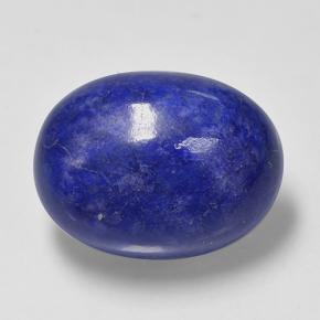 9.84 ct Blue Lapis Lazuli Stone, Natural Lapis Lazuli in Oval Cabochon Shape for Sale
