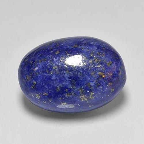 12.53 ct Blue Lapis Lazuli Stone, Natural Lapis Lazuli in Oval Cabochon Shape for Sale