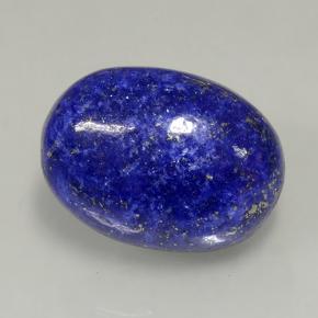 11.90 ct Blue Lapis Lazuli Stone, Natural Lapis Lazuli in Oval Cabochon Shape for Sale
