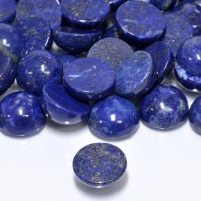 Details about / GTL CERTIFIED 25 Pcs Lot Natural Lapis Lazuli 14mm Round Cabochon Gemstone O11