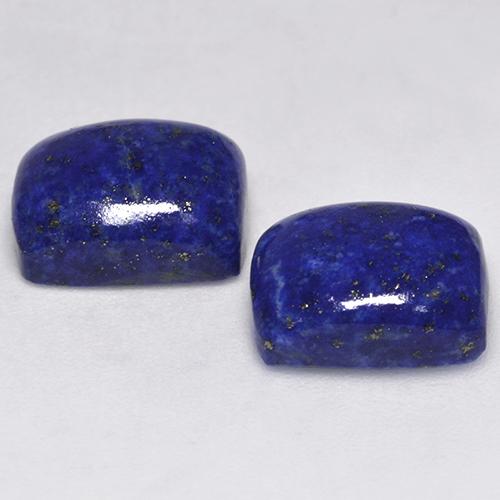 Lapis Lazuli Gemstones in 11 x 9 mm (calibrated) Size for Sale, Lapis Lazuli Stones in Very Deep Blue Color