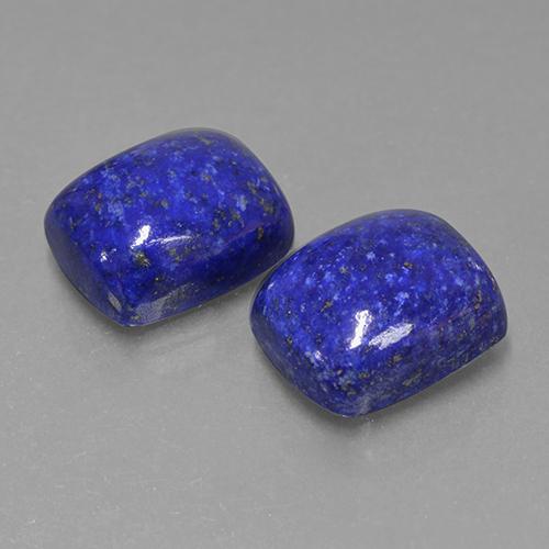 Bright Blue Lapislazzulo Gem - 5.5ct Cabochon a cuscino (ID: 503923)