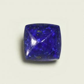 Intense Navy Blue Лазурит Камень - 5.3ct Cushion Shape Sugarloaf Cabochon (ID: 504615)