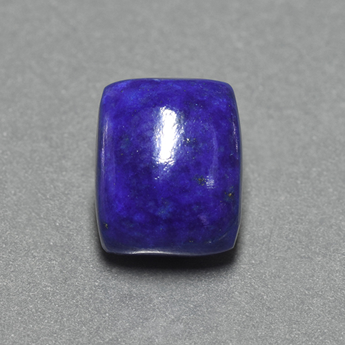 Lapislázuli Azul oscuro Forma Cojín de 5.11 ct de Afganistán, dimensión 11 x 9,2mm, piedra preciosa natural No tratado, claridad Opaco, Lapislázuli Cabujón forma Cojín de 1 pieza, dureza de Mohs de 5 - 6 , Photo A