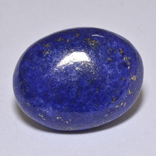 Navy Blue Lapislazuli Edelstein - 10.3ct Oval Cabochon (ID: 514623)