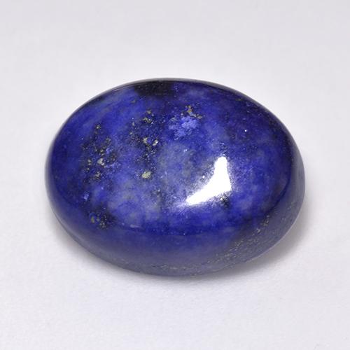 Navy Blue Lapis Lazuli Gem - 12ct Oval Cabochon (ID: 516556)