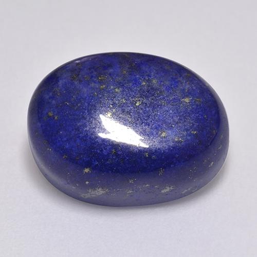 Deep Egyptian Blue Лазурит Камень - 14.8ct Овал Кабошон (ID: 516559)