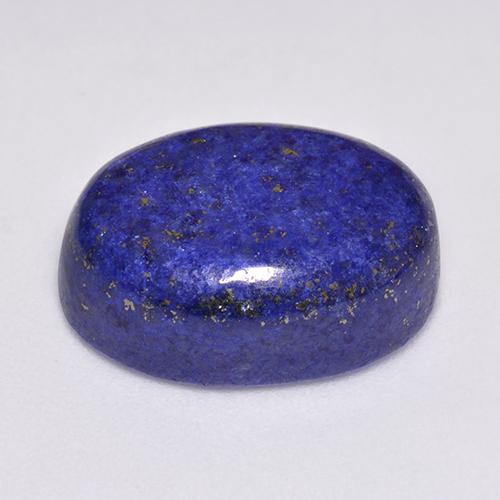 Lapis Lazuli Gemstone in 16.8 x 12.7 mm Size for Sale, Lapis Lazuli Stone in Intense Navy Blue Color