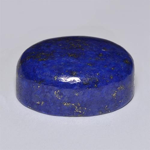 Lapis Lazuli Gemstone in 16 x 12 mm (calibrated) Size for Sale, Lapis Lazuli Stone in Very Deep Blue Color