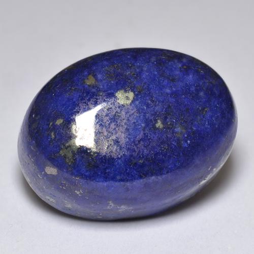 12.75 ct Blue Lapis Lazuli Stone, Natural Lapis Lazuli in Oval Cabochon Shape for Sale