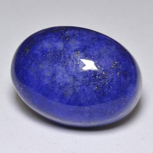 Bleu foncé Lapis-lazuli gemme - 12.8ct Ovale Cabochon (ID: 517202)