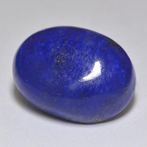 Intense Navy Blue Лазурит Камень - 11.2ct Овал Кабошон (ID: 517206)