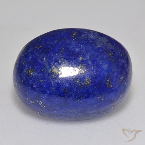 12.50 ct Blue Lapis Lazuli Stone, Natural Lapis Lazuli in Oval Cabochon Shape for Sale