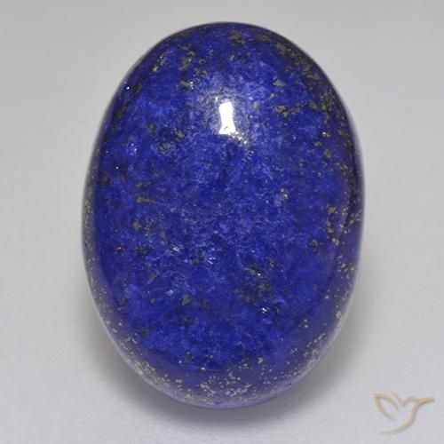 11.38 ct Oval Lapis Lazuli, 15.9 x 11.7 mm From Afghanistan, Photo A