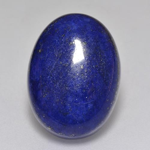 Intense Navy Blue Лазурит Камень - 10.6ct Овал Кабошон (ID: 517723)