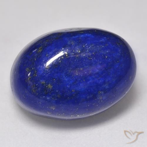12.02 ct Oval Lapis Lazuli, 15 x 11 mm From Afghanistan, Photo A