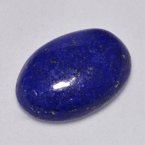 Lapis Lazuli Gemstone in 16 x 12 mm (calibrated) Size for Sale, Lapis Lazuli Stone in Deep Blue Color