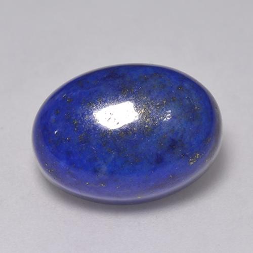 9.80 ct Blue Lapis Lazuli Stone, Natural Lapis Lazuli in Oval Cabochon Shape for Sale