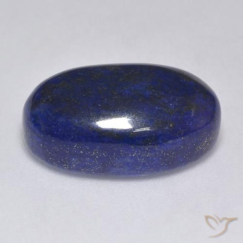 Lapis Lazuli Gemstone in 15.5 x 10.5 mm Size for Sale, Lapis Lazuli Stone in Very Deep Blue Color