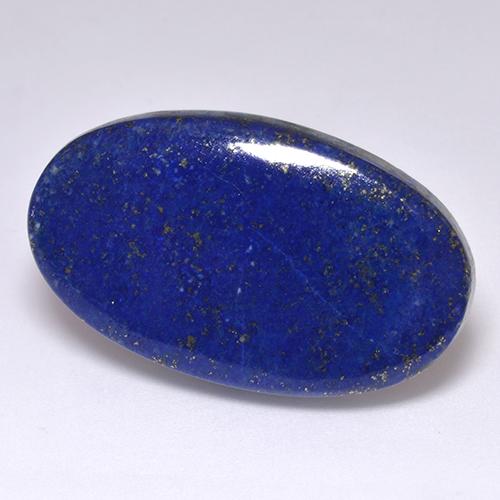 39.54 ct Blue Lapis Lazuli Stone, Natural Lapis Lazuli in Oval Cabochon Shape for Sale
