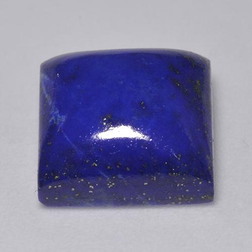 Lapis Lazuli Gemstone in 11 x 11 mm (calibrated) Size for Sale, Lapis Lazuli Stone in Intense Navy Blue Color