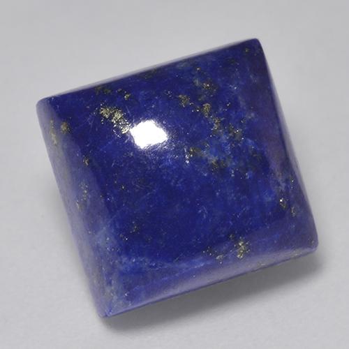 8.39 ct Blue Lapis Lazuli Stone, Natural Lapis Lazuli in Square Cabochon Shape for Sale