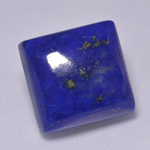 7.34 ct Blue Lapis Lazuli Gemstone, Lapis Lazuli Gem in Square Cabochon Shape for Sale.