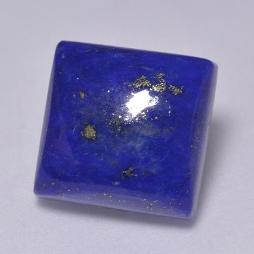 7.34 ct Blue Lapis Lazuli Stone, Natural Lapis Lazuli in Square Cabochon Shape for Sale