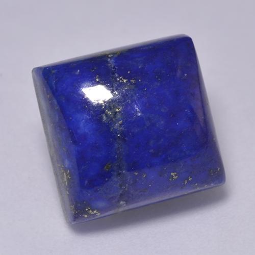 8.43 ct Blue Lapis Lazuli Stone, Natural Lapis Lazuli in Square Cabochon Shape for Sale