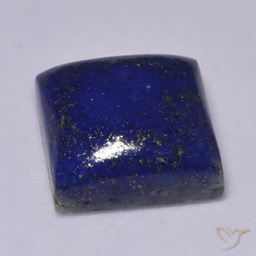 Lapis Lazuli Gemstone in 11 x 11 mm (calibrated) Size for Sale, Lapis Lazuli Stone in Dark Blue Color