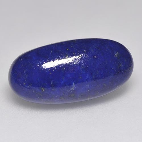 Intense Navy Blue Лазурит Камень - 10.7ct Овал Кабошон (ID: 522687)