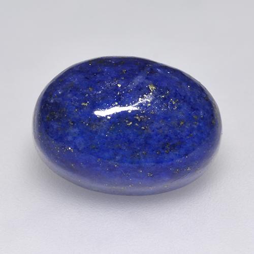 Azul eléctrico Lapislázuli Gema - 10.7ct Cabujón Óvalo (ID: 522831)