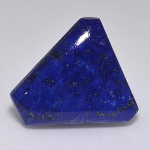 28.20 ct Blue Lapis Lazuli Stone, Natural Lapis Lazuli in Trillion Cabochon Shape for Sale