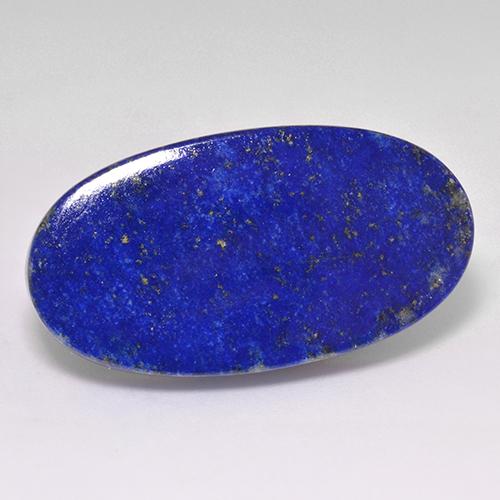 Bright Blue Лазурит Камень - 70.7ct Овал Кабошон (ID: 522948)