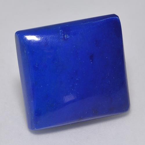10.93 ct Blue Lapis Lazuli Stone, Natural Lapis Lazuli in Square Cabochon Shape for Sale