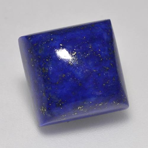 Intense Navy Blue Лазурит Камень - 9.4ct Квадратный Кабошон (ID: 523409)