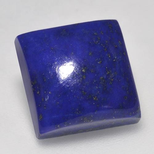 7.85 ct Blue Lapis Lazuli Stone, Natural Lapis Lazuli in Square Cabochon Shape for Sale