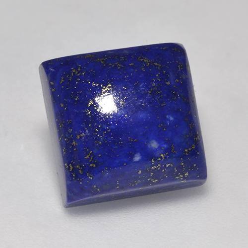 Azul marino intenso Lapislázuli Gema - 8ct Cabujónes Cuadrado (ID: 523411)
