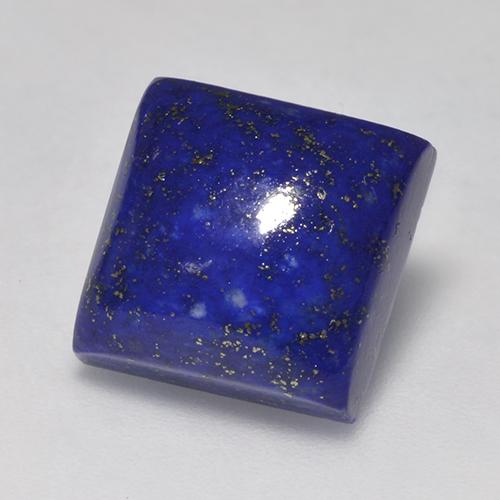 7.97 ct Blue Lapis Lazuli Stone, Natural Lapis Lazuli in Square Cabochon Shape for Sale