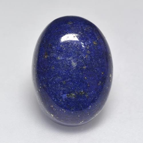 Azul oscuro Lapislázuli Gema - 9.7ct Cabujón Óvalo (ID: 523869)