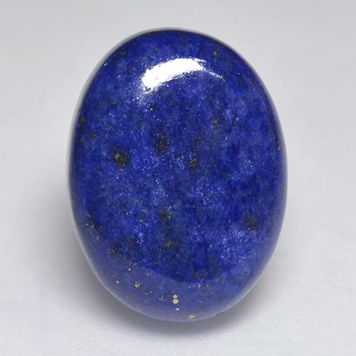 Bleu vif Lapis-lazuli gemme - 10.7ct Ovale Cabochon (ID: 523874)