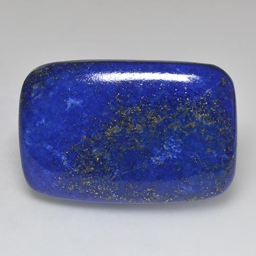 37.33 ct Blue Lapis Lazuli Stone, Natural Lapis Lazuli in Cushion Cabochon Shape for Sale