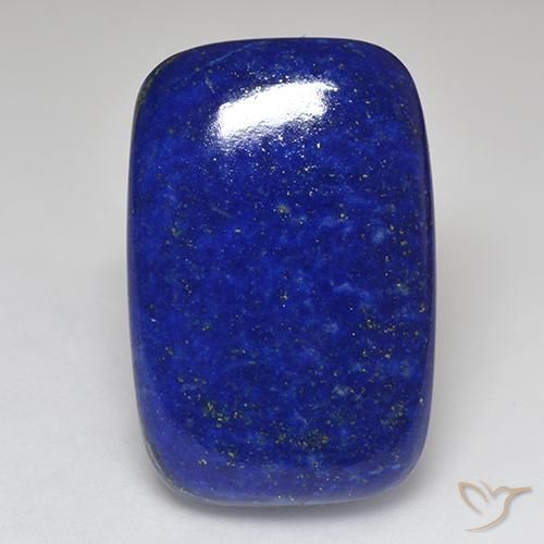 42.16ct Natural Deep Blue Lapis Lazuli, Cushion, Opaque