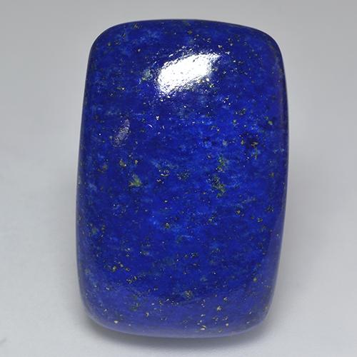 Electric Blue Lapis Lazuli Gem - 49.5ct Cushion Cabochon (ID: 525027)