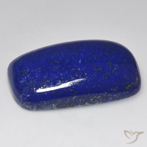 Lapis Lazuli Gemstone in 30.5 x 20.2 mm Size for Sale, Lapis Lazuli Stone in Intense Navy Blue Color