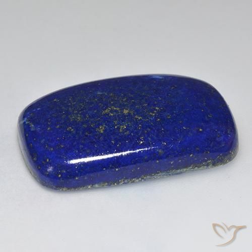 Lapis Lazuli Gemstone in 30.4 x 20.2 mm Size for Sale, Lapis Lazuli Stone in Intense Navy Blue Color
