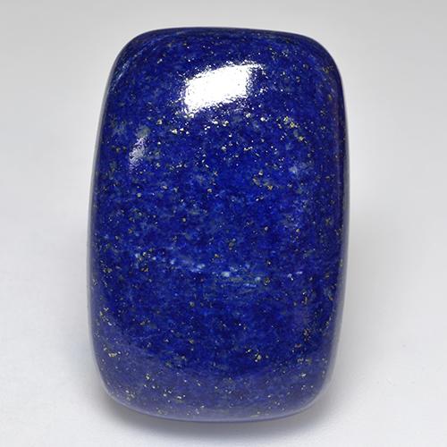 Blu scuro Lapislazzulo Gem - 49.4ct Cabochon a cuscino (ID: 525039)