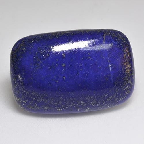 Blu scuro Lapislazzulo Gem - 45.6ct Cabochon a cuscino (ID: 525643)